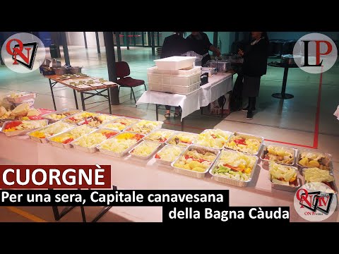 CUORGNÈ – Per una sera, Capitale canavesana della Bagna Càuda