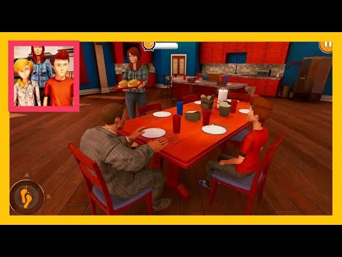 Real Virtual Mom Happy Family Game . Mother Sim 2021 Game