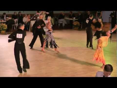 00233 Latvia Open 2012 Youth Latin Final Pasodoble - Nikolay Chernov & Evgenia Florinskaya