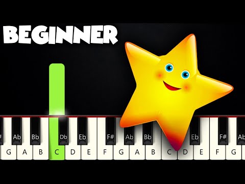 Twinkle Twinkle Little Star | BEGINNER PIANO TUTORIAL + SHEET MUSIC by Betacustic