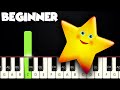 Twinkle Twinkle Little Star | BEGINNER PIANO TUTORIAL + SHEET MUSIC by Betacustic