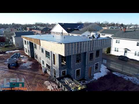Charlottetown, PEI Apartment Construction Time-lapse