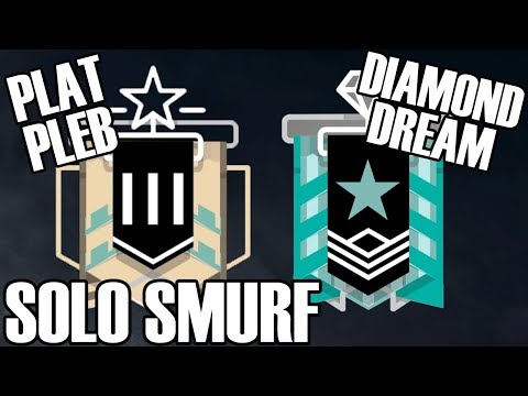 Solo Smurf: Grind To Diamond Begins - Rainbow Six Siege (White Noise)