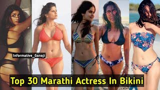 Top 30  Marathi Actress in Bikini  Marathi Actress