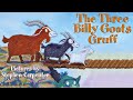 The Three Billy Goats Gruff - Read aloud with music in HD fullscreen!
