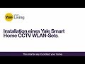 Yale Kit de surveillance SV-4C-2DB4MX Smart Home CCTV WiFi Kit