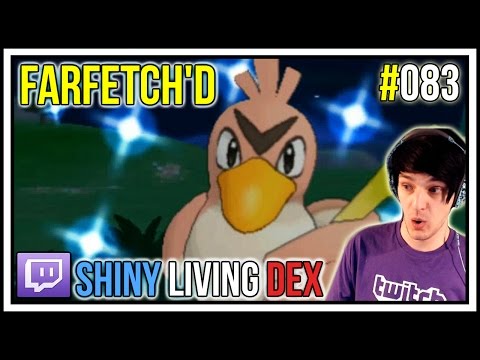 [LIVE] SHINY FARFETCH'D REACTION! | Shiny Living Dex #083 | Pokemon X and Y