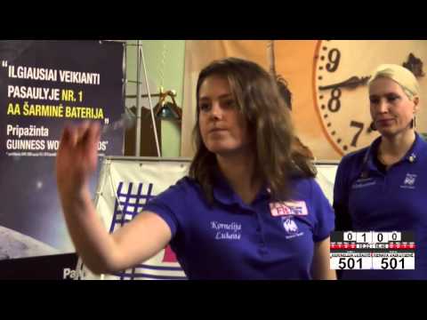 „Lietuvos MASTERS“: Moterų pusfinalis: Kornelija Lušaitė vs Renata Vaikutienė