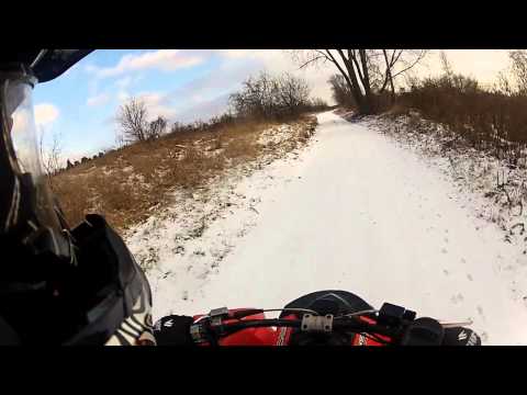 2008 Polaris Outlaw 450 MXR with Big Gun full evo R exhuast