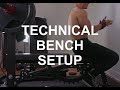 Technical Bench Press Setup