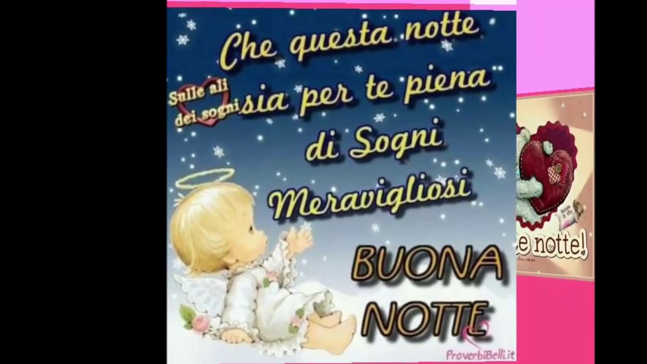 buonanotte con tutto il cuore