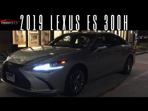 FWD JAPANESE LUXURY---2019 Lexus ES 300H Review!