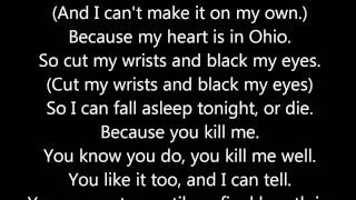 ohio is for lovers by hawthorne heights (lyrics)