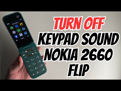 How to Turn Off Keypad Sound On Nokia 2660 Flip