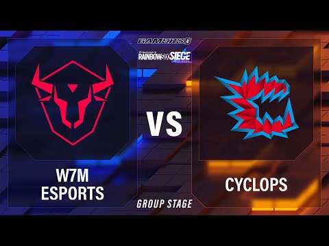 w7m esports vs CYCLOPS Athlete Gaming // Rainbow Six: Siege at Gamers8 // Day 1