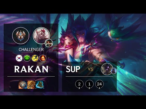 Rakan Support vs Alistar - KR Challenger Patch 10.22