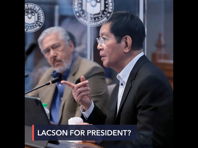 Lacson on Robredo: ‘Good heart’ not enough for a president