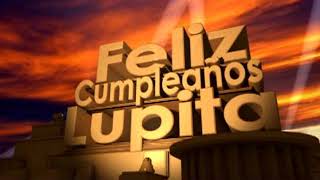 feliz cumpleaños Lupita