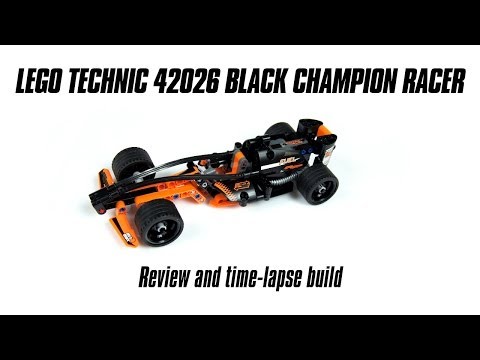 Vidéo LEGO Technic 42026 : Le bolide