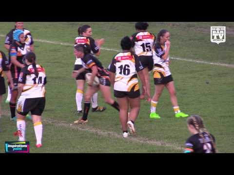 2017 Inspiration Paint Womens League Round 1 Highlights - Helensburgh V Windang