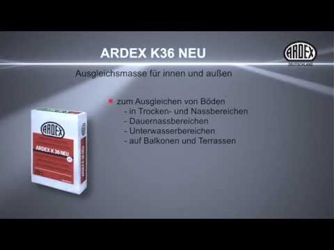 ARDEX K 36 NEU Ausgleichsmasse für innen und außen
