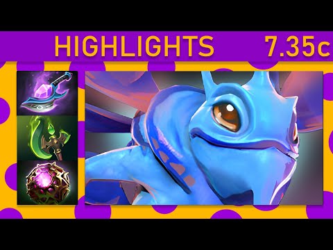 ⭐ Yopaj- Puck 20+ Kills! Mid Highlights 7.35c - Dota 2 Top MMR