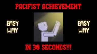 [People Playground] HOW TO GET PACIFIST ACHIEVEMENT IN 30 SECONDS!