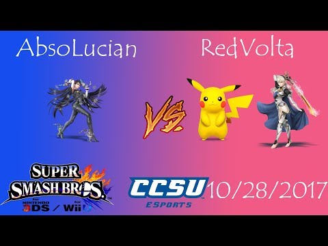 Winter WonderLANd Smash 4 - AbsoLucian (Bayonetta) vs RedVolta (Pikachu, Corrin)