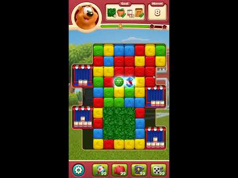 Toon Blast Level 7305 - NO BOOSTERS 🐻🐺🐱 | SKILLGAMING ✔️