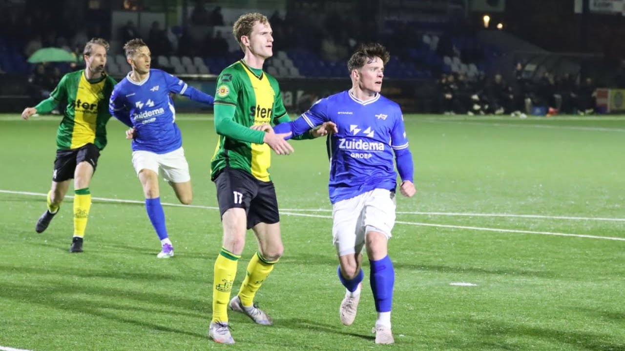 Hoogeveen vs Huizen All Goals & Highlights