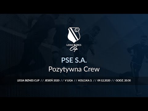 Skrót spotkania PSE S.A. - Pozytywna Crew ( Legia Biznes Cup Jesień 2020 )