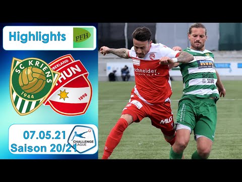 Highlights: SC Kriens vs FC Thun (07.05.21)