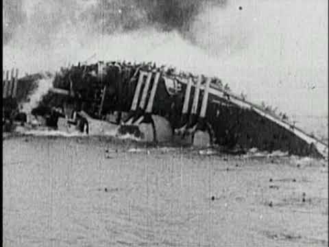 Battleship Capsizes