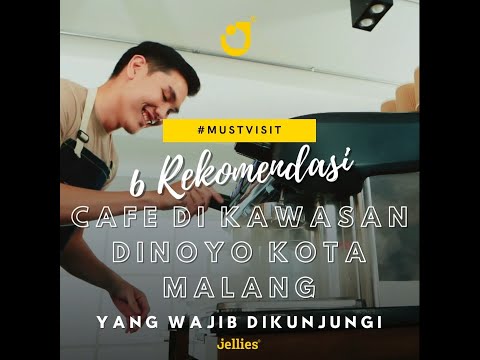 6 Rekomendasi Cafe di Kawasan Dinoyo Kota Malang | Story of Jellies #SHORTS