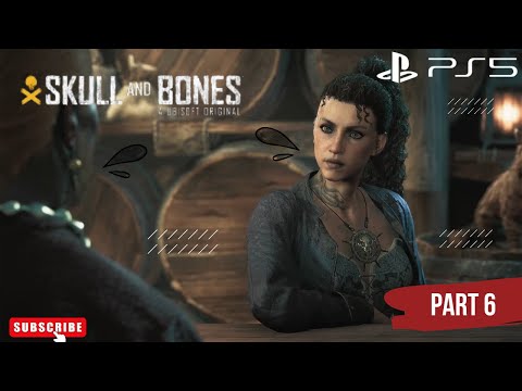 SKULL AND BONES PS5 GAMEPLAY WALKTHROUGH PART 6 | FIRST SHIPMENT OF WHITE SKULL RUM