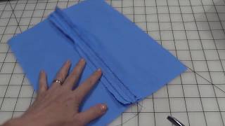 How to Finish the edge of Fabric with a Zig Zag Stitch
