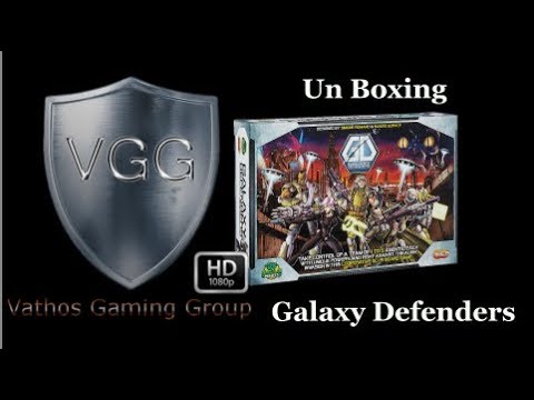 Galaxy Defenders Un-Boxing