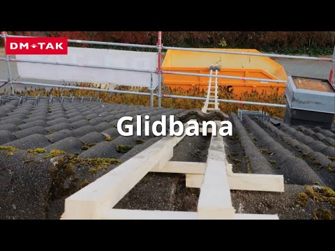 Takskolan. Rivning del 1 - Glidbana.