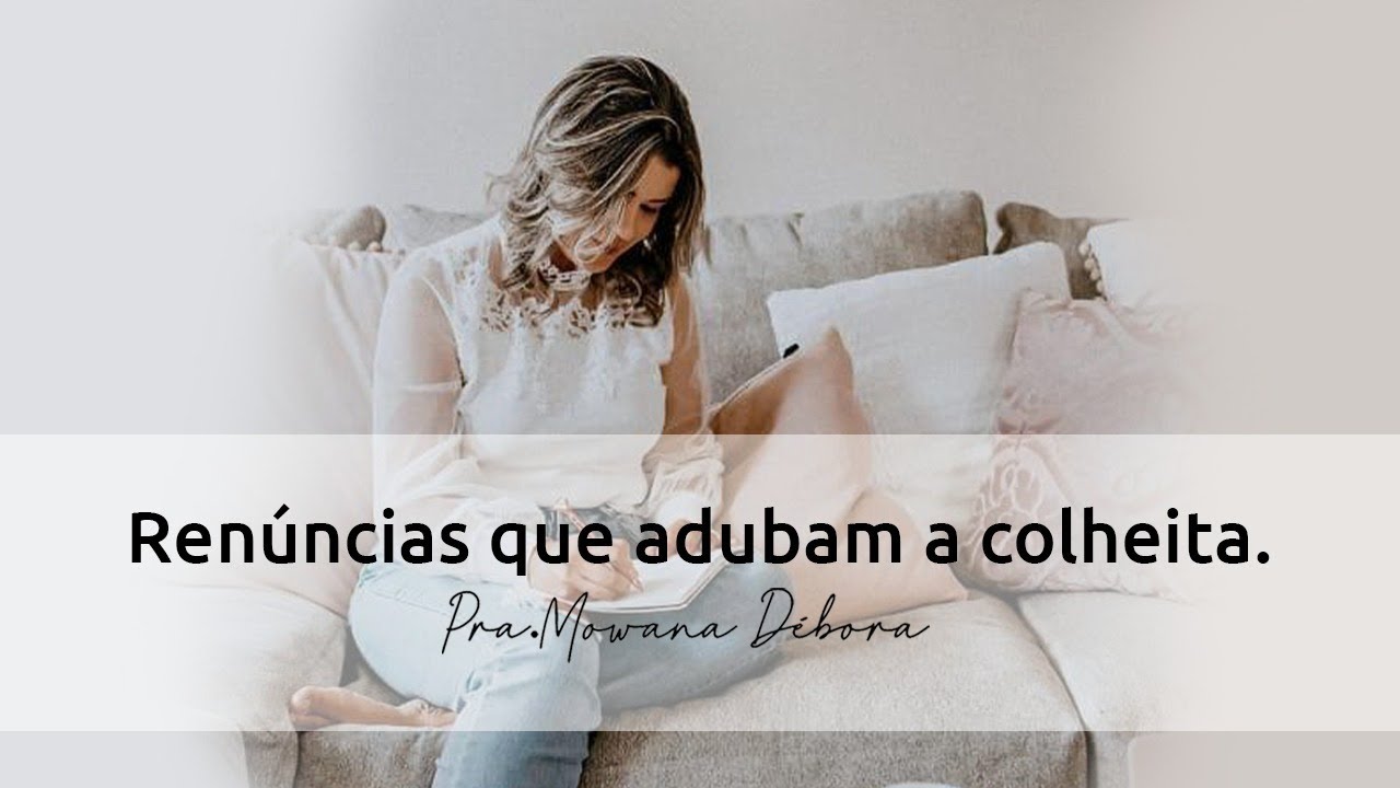 Renúncias que adubam a colheita.