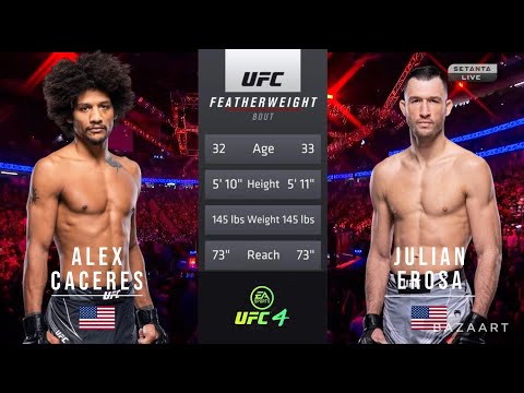 Alex Caceres vs Julian Erosa full fight