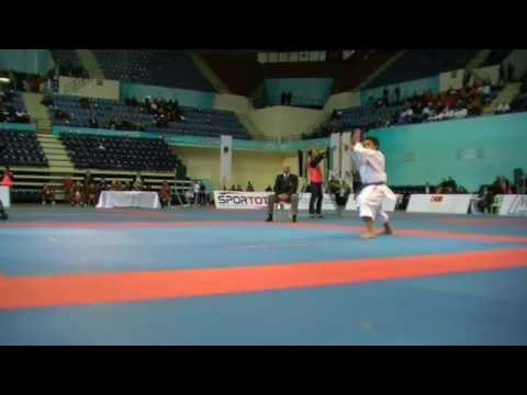 Cadet Kata Male final - Izmir European karate Championship 2010