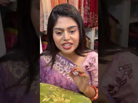 New Arrival Muslin Saree | Soft, Light & Luxury Feel-Tasnim Fashion