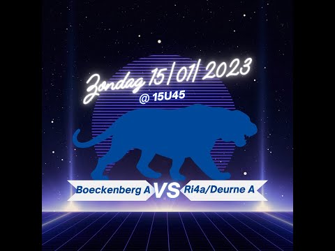 BOECKENBERG A - RI4A/DEURNE A