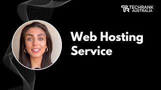 Premium Web Hosting Service | Tech Rank Australia