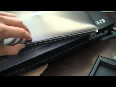 ASUS Zenbook Prime UX31A Unboxing