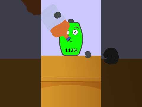 Low Battery Overcharged | Asmr Drinking Sounds | NCR Animation #shorts #mukbang #ncranimation