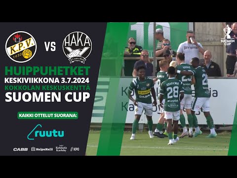 KPV - FC Haka ke 3.7.2024  (Suomen Cup) |  Huippuhetket