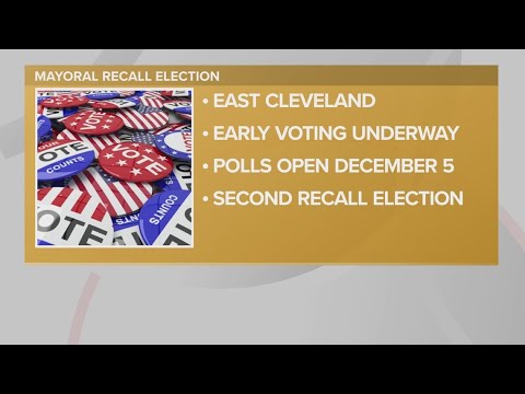 Recall election against East Cleveland Mayor Brandon L. King: Early voting begins