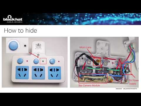 The Evil of Spy Camera Black Hat - Asia - Singapore - 2020