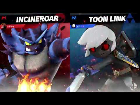 Incineroar (J-Fury) vs Toon Link (AT)